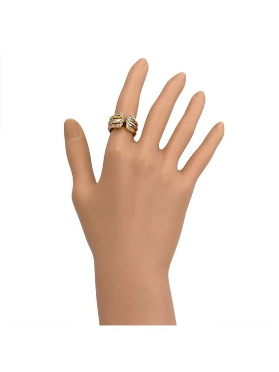Cartier 2C LM Diamond Ring White gold Yellow gold Pink gold  Cartier 2C Diamond Ring